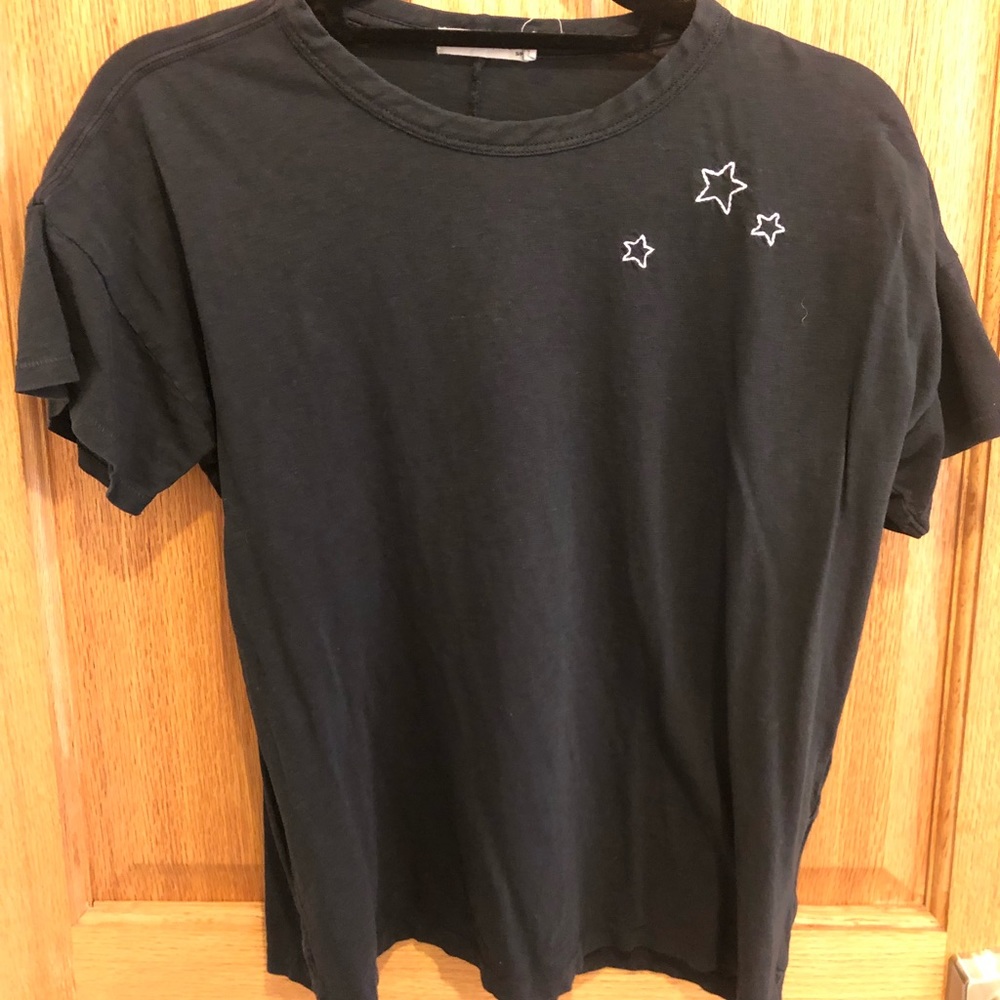 Black Rag & Bone t-shirt with star stitching
